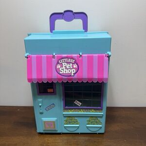 Littlest Pet Shop Store Front Playset Carry Case Only 1992 Vintage
